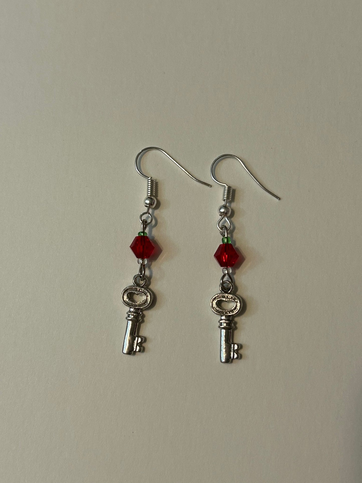 Nana Strawberry Key Earrings
